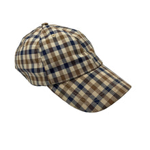 Load image into Gallery viewer, Aquascutum House Check Adjustable Cap - One Size Fits All
