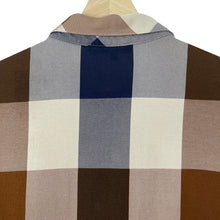 Load image into Gallery viewer, Aquascutum Block Check Short Sleeved Polo - Medium (M) PTP 20.75"