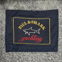 Load image into Gallery viewer, Paul and Shark Grey Zip Up Fleece Track Top - Extra Large (XL) PTP 26"