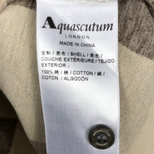 Load image into Gallery viewer, Aquascutum Block Check Short Sleeved Polo - Medium (M) PTP 20.25"