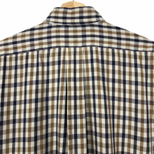 Load image into Gallery viewer, Aquascutum House Check Long Sleeved Shirt - Medium (M) PTP 24"