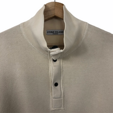 Load image into Gallery viewer, Stone Island Cream Half Zip Sweater - Double Extra Large (XXL) PTP 25.5"