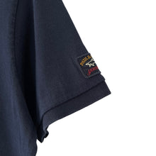 Load image into Gallery viewer, Paul and Shark Navy Short Sleeved Pocket Logo T-Shirt - Medium (M) PTP 19.5"