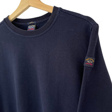 Load image into Gallery viewer, Paul and Shark Navy Crew Neck Sweater - Medium (M) PTP 21.5"