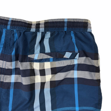 Load image into Gallery viewer, Burberry Brit Blue Nova Check Swim Shorts - Double Extra Large (XXL)
