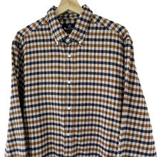 Load image into Gallery viewer, Aquascutum House Check Flannel Long Sleeved Shirt - Double Extra Large (XXL) PTP 23.25"