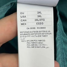 Load image into Gallery viewer, Paul and Shark Water Green Econyl Nylon Metal Overshirt - Triple Extra Large (XXXL) PTP 27"