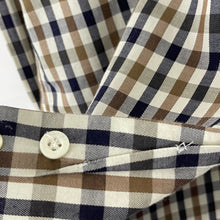 Load image into Gallery viewer, Aquascutum House Check Long Sleeved Shirt - Small (S) PTP 20.75"