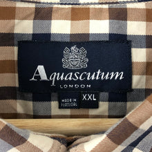 Load image into Gallery viewer, Aquascutum House Check Long Sleeved Shirt - Double Extra Large (XXL) PTP 23.5"