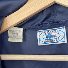 Load image into Gallery viewer, Vintage Dk Navy Lacoste Izod Half Zip Cagoule - Medium (M) PTP 23.25"
