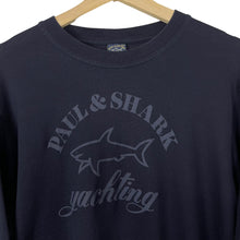 Load image into Gallery viewer, Paul and Shark Navy Crew Neck Sweater - Double Extra Large (XXL) PTP 22.25"