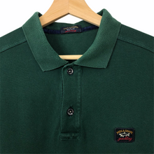Load image into Gallery viewer, Paul and Shark Dark Green Short Sleeved Polo - Large (L) PTP 21.5"