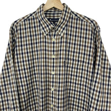 Load image into Gallery viewer, Aquascutum House Check Long Sleeved Shirt - Extra Large (XL) PTP 26"