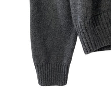 Load image into Gallery viewer, Paul and Shark Grey Crew Neck Wool Sweater - Extra Large (XL) PTP 22.5"