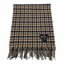 Load image into Gallery viewer, Aquascutum Classic House Check Lambswool / Cashmere Scarf - One Size Fits All