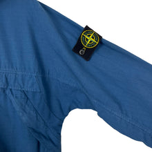 Load image into Gallery viewer, Stone Island Blue 1/4 Zip Popover Ripstop Smock - Small (S) PTP 23.75"