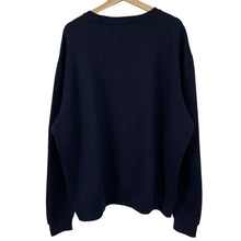 Load image into Gallery viewer, Paul and Shark Navy Embroidered Logo Crew Neck Sweater - Triple Extra Large (XXXL) PTP 28"