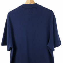Load image into Gallery viewer, C.P Company Navy Blue Short Sleeved Polo - Extra Large (XL) PTP 23.5"
