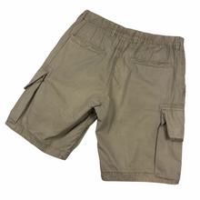 Load image into Gallery viewer, Stone Island Beige Bermuda Cargo Shorts - W 32"