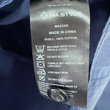 Load image into Gallery viewer, Ma.Strum Navy Blue Button Up Multi Pocket Overshirt - Extra Large (XL) PTP 24.75"