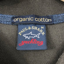 Load image into Gallery viewer, Paul and Shark Khaki / Brown Short Sleeved Polo - Medium (M) PTP 19.5"