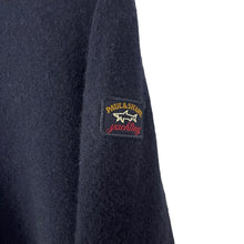Load image into Gallery viewer, Paul and Shark Navy Crew Neck Wool Sweater - Large (L) PTP 22.5"