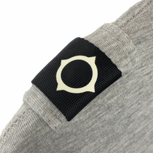 Load image into Gallery viewer, Ma.Strum Grey Half Zip Pullover Sweater - Small (S) PTP 21"