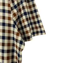 Load image into Gallery viewer, Aquascutum House Check Short Sleeved Polo - Large (L) PTP 20.75"