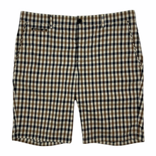 Load image into Gallery viewer, Aquascutum House Club Check Vicuna Shorts - W 34"