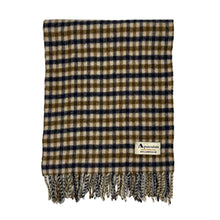 Load image into Gallery viewer, Aquascutum Classic House Check 100% Lambswool Scarf - One Size Fits All