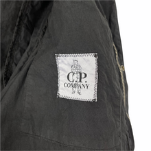 Load image into Gallery viewer, C.P Company Black Goggle Hooded Overshirt - Large (L) PTP 21"