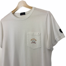 Load image into Gallery viewer, Paul and Shark White Short Sleeved Pocket T-Shirt - Medium (M) PTP 19.5"