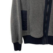 Load image into Gallery viewer, Paul and Shark Grey Zip Up Fleece Track Top - Extra Large (XL) PTP 26"
