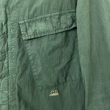 Load image into Gallery viewer, C.P Company Green Goggle Hooded Overshirt - Extra Large (XL) PTP 21.5"