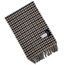Load image into Gallery viewer, Aquascutum Classic House Check 100% Wool Scarf - One Size Fits All