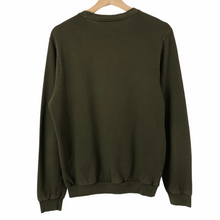 Load image into Gallery viewer, Paul and Shark Khaki Crew Neck Logo Sweater - Small (S) PTP 20"