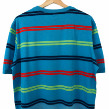 Load image into Gallery viewer, Paul and Shark Multicoloured Striped Short Sleeved T-Shirt - Large (L) PTP 23"
