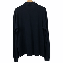 Load image into Gallery viewer, Paul and Shark Navy Long Sleeved Polo - Extra Large (XL) PTP 22.5"