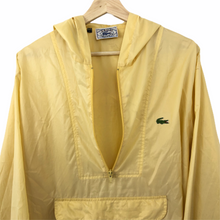 Load image into Gallery viewer, Vintage Lacoste Yellow Izod Half Zip Cagoule - Large (L) PTP 25.5"