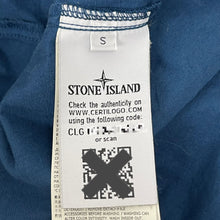 Load image into Gallery viewer, Stone Island Blue 1/4 Zip Popover Ripstop Smock - Small (S) PTP 23.75"