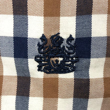 Load image into Gallery viewer, Aquascutum House Check Long Sleeved Shirt - Large (L) PTP 22"