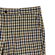 Load image into Gallery viewer, Aquascutum House Club Check Vicuna Shorts - W 36"