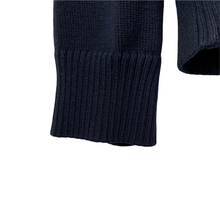 Load image into Gallery viewer, Paul and Shark Navy Crew Neck Logo Wool Sweater - Double Extra Large (XXL) PTP 24.5"