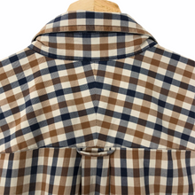 Load image into Gallery viewer, Aquascutum House Check Short Sleeved Shirt - Medium (M) PTP 20.75"