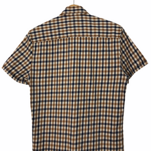 Load image into Gallery viewer, Aquascutum House Check Short Sleeved Shirt - Small (S) PTP 20"