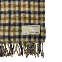 Load image into Gallery viewer, Aquascutum Classic House Check Pure Lambswool Scarf - One Size Fits All