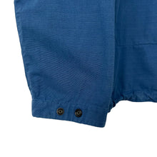 Load image into Gallery viewer, Stone Island Blue 1/4 Zip Popover Ripstop Smock - Small (S) PTP 23.75"