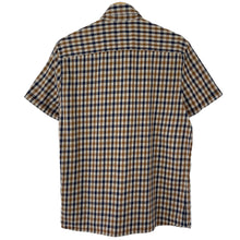 Load image into Gallery viewer, Aquascutum House Check Short Sleeved Shirt - Large (L) PTP 20.5"