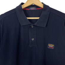 Load image into Gallery viewer, Paul and Shark Navy Short Sleeved Polo - Double Extra Large (XXL) PTP 21.25"