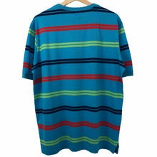 Load image into Gallery viewer, Paul and Shark Multicoloured Striped Short Sleeved T-Shirt - Large (L) PTP 23"